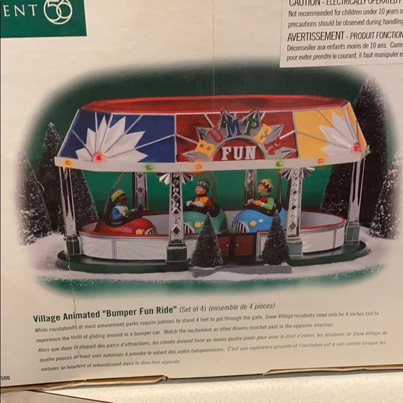 Department 56 Animated Bumper Fun Ride - Picture 2 of 3